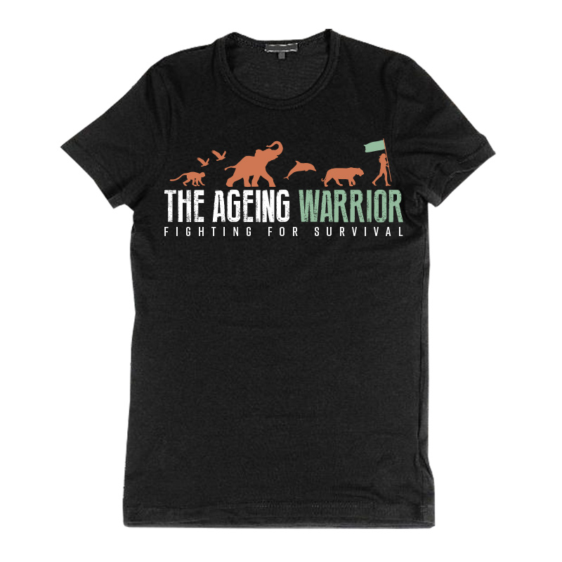 Ageing Warrior T Shirt Ageing Warrior T Shirt