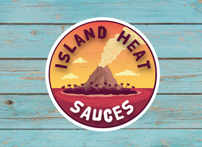Island Heat Sauces Logo by Rockstone Media