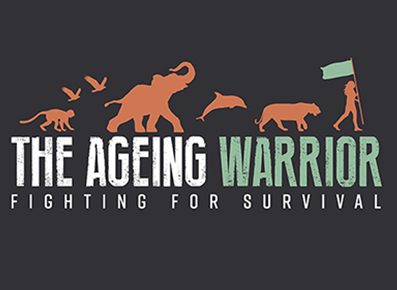 The Ageing Warrior Heading EquiScholars Logo Design by Rockstone Media